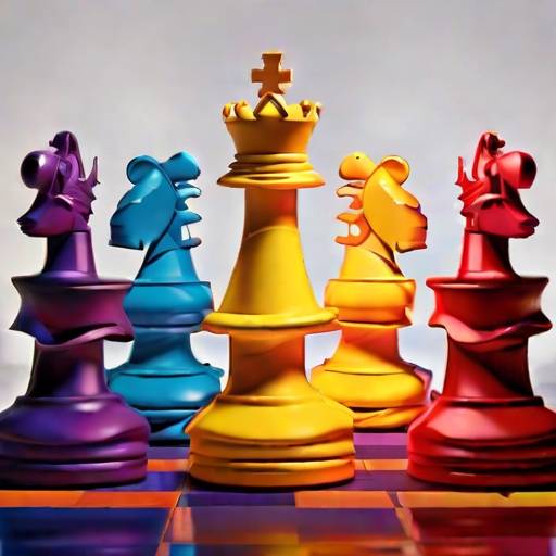 العاب اطفال | شطرنج الألوان لتطوير الذاكرة البصرية